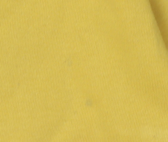 Tommy Hilfiger Boys Yellow Casual T-Shirt M, Short Sleeve