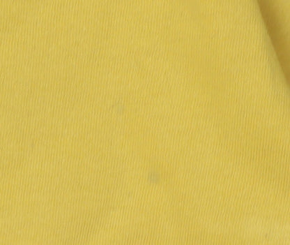 Tommy Hilfiger Boys Yellow Casual T-Shirt M, Short Sleeve