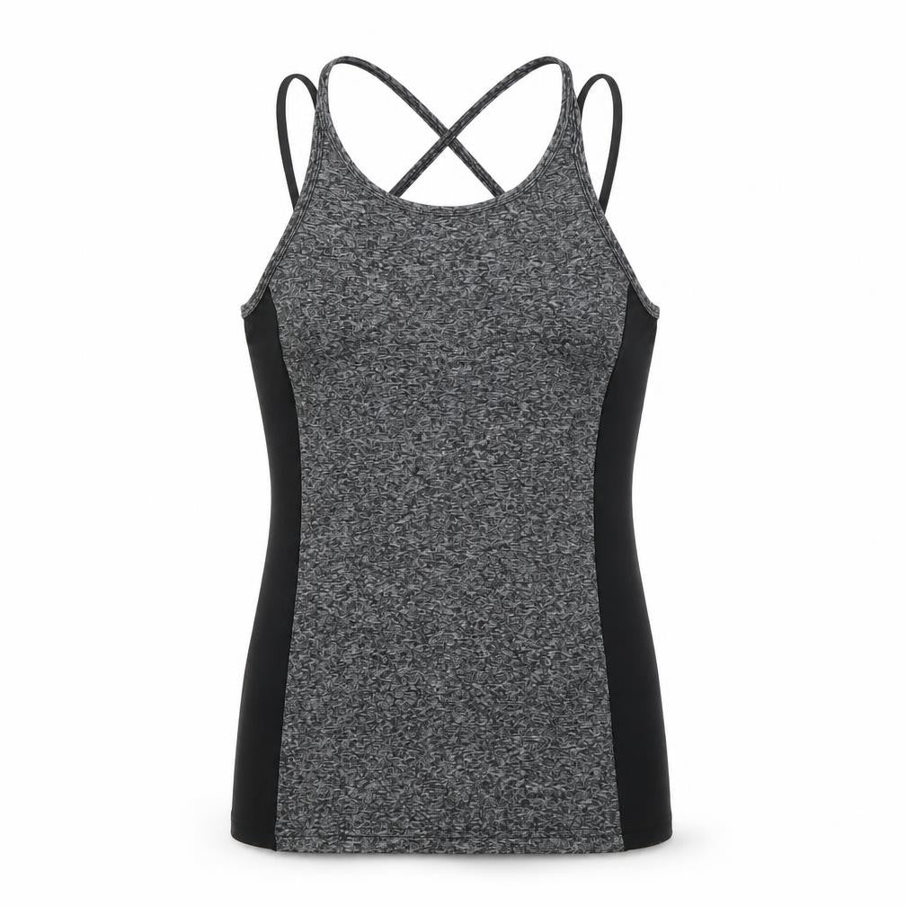 Womens UK Size 6 Mountain Warehouse Grey Gym & Training Running & Jogging Tank