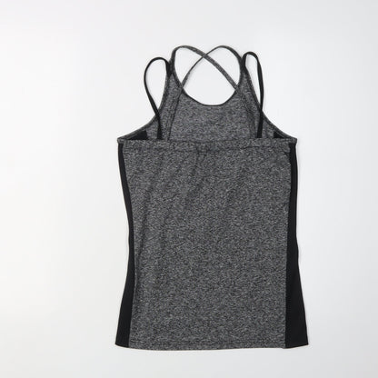 Mountain Warehouse Women's Grey Camisole Tank Gym Top Size 6