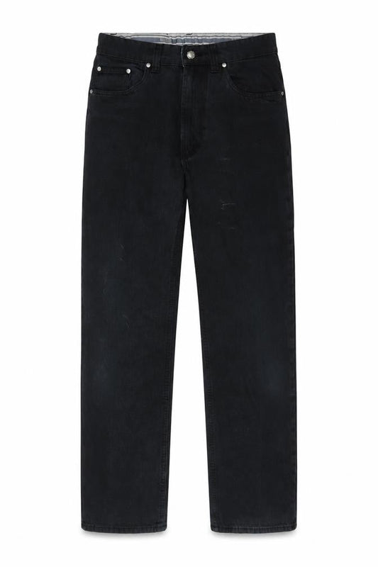 Mens UK Size 31 Boss Regular Fit Straight Black Jeans