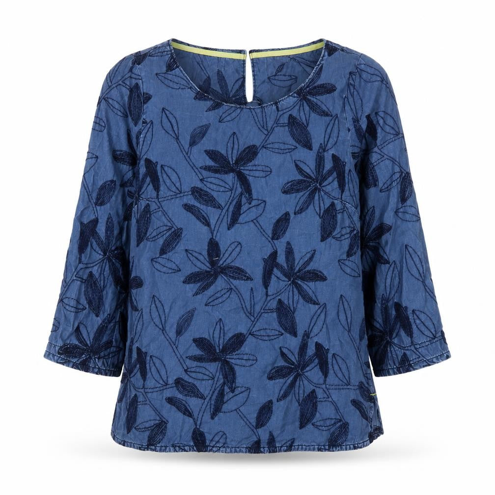 Womens UK Size 6 White Stuff Blue Tunic Blouse