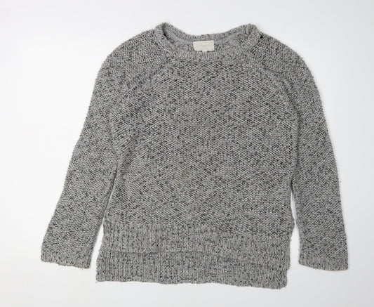 Womens UK Size 12 New Look Grey Pullover Jumper