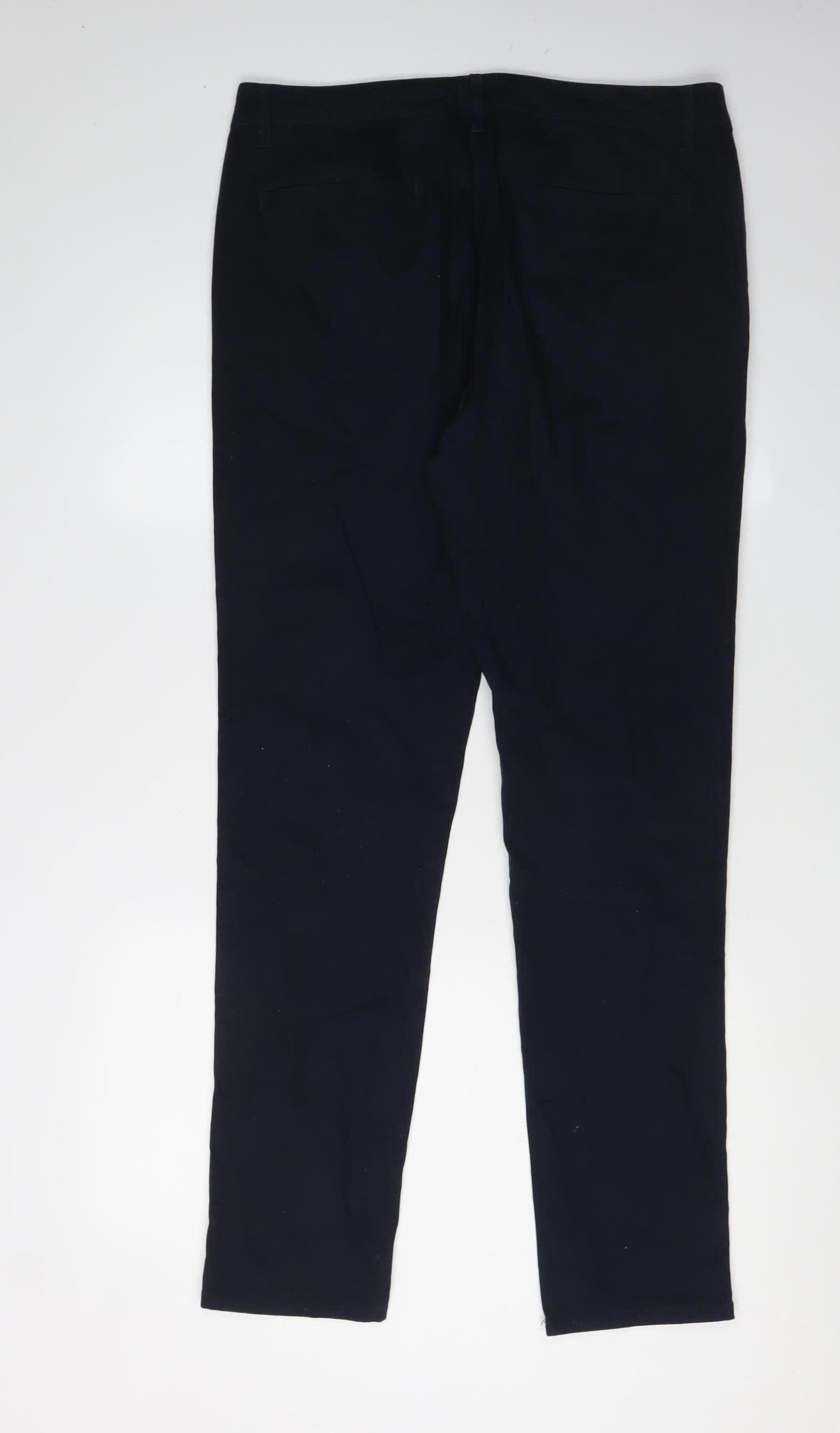 ASOS DESIGN Men's Black Regular Fit Trousers