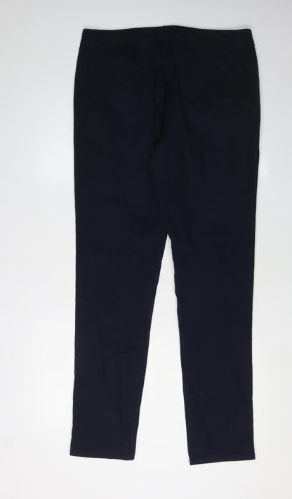 ASOS DESIGN Men's Black Regular Fit Trousers