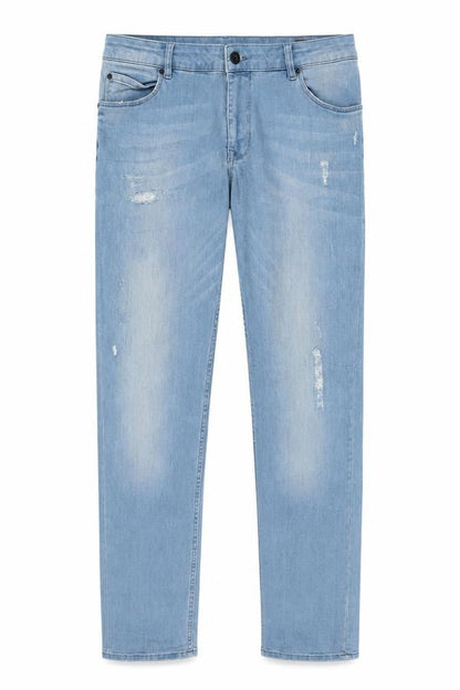 Mens UK Size L ASOS Regular Fit Straight Blue Jeans