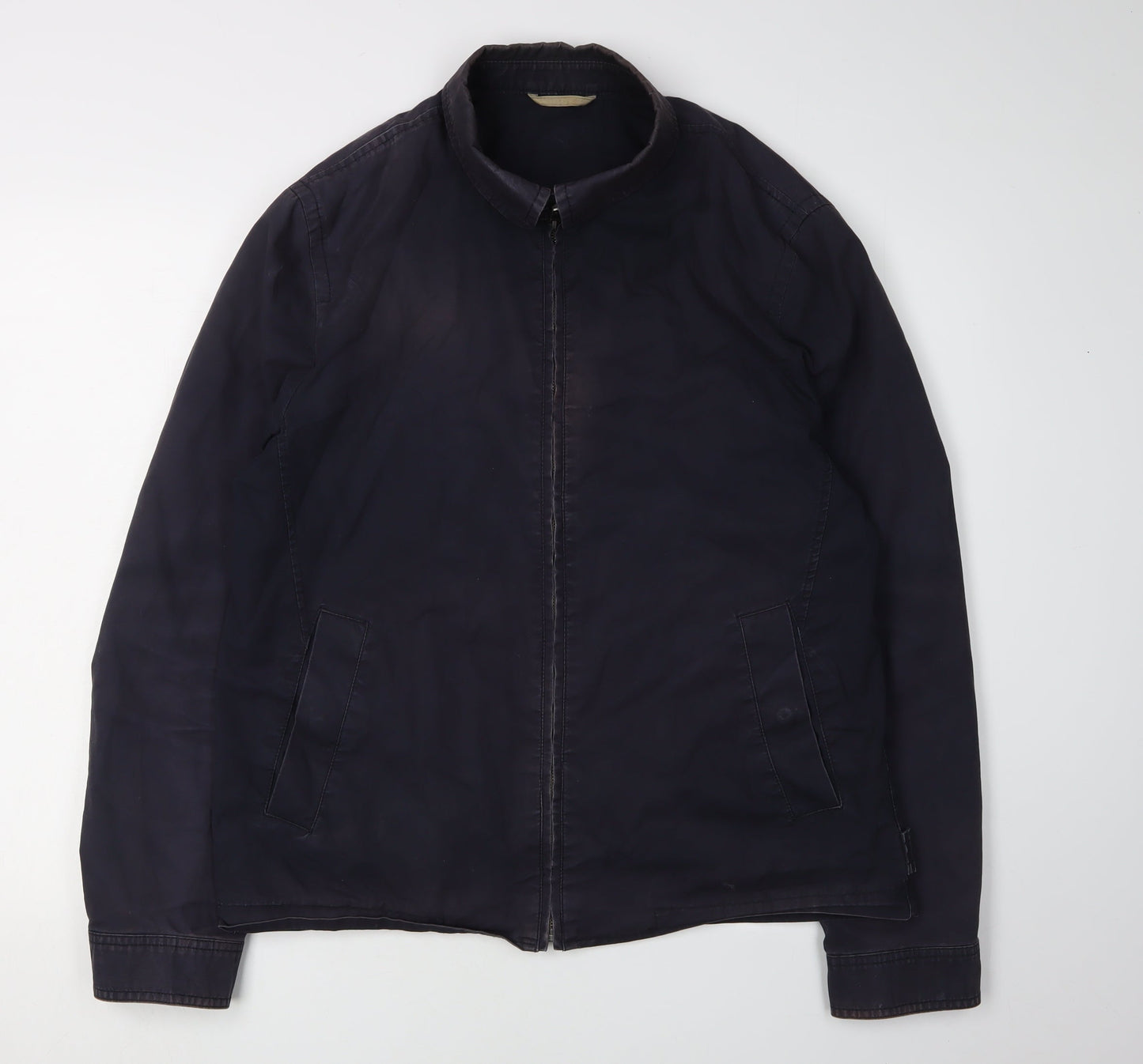 Mens UK Size L John Lewis Black Basic Jacket