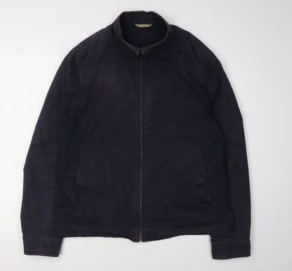 Mens UK Size L John Lewis Black Basic Jacket