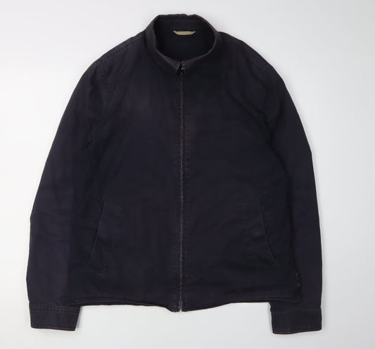 Mens UK Size L John Lewis Black Basic Jacket
