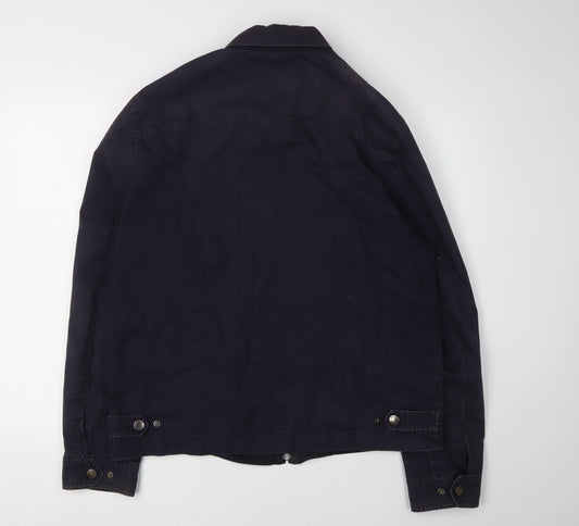 Mens UK Size L John Lewis Black Basic Jacket