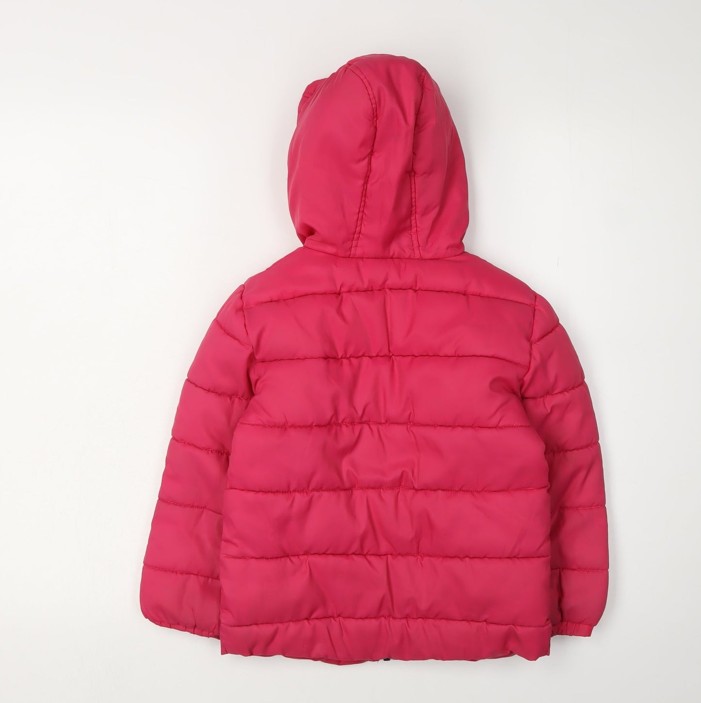 Tex Girls Red Puffer Jacket - 4 Years, Winter, Hooded