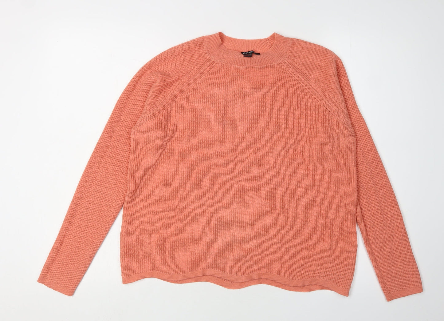 Womens UK Size S ESMARA Pink Pullover Jumper