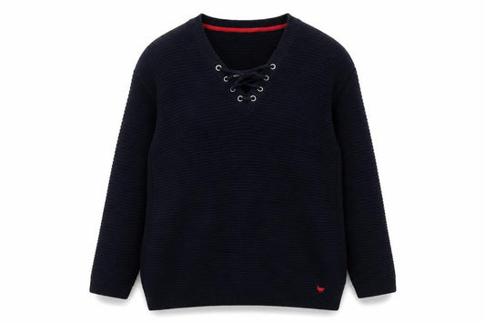 Front view of Country Rose Women's Black Knit jumper L