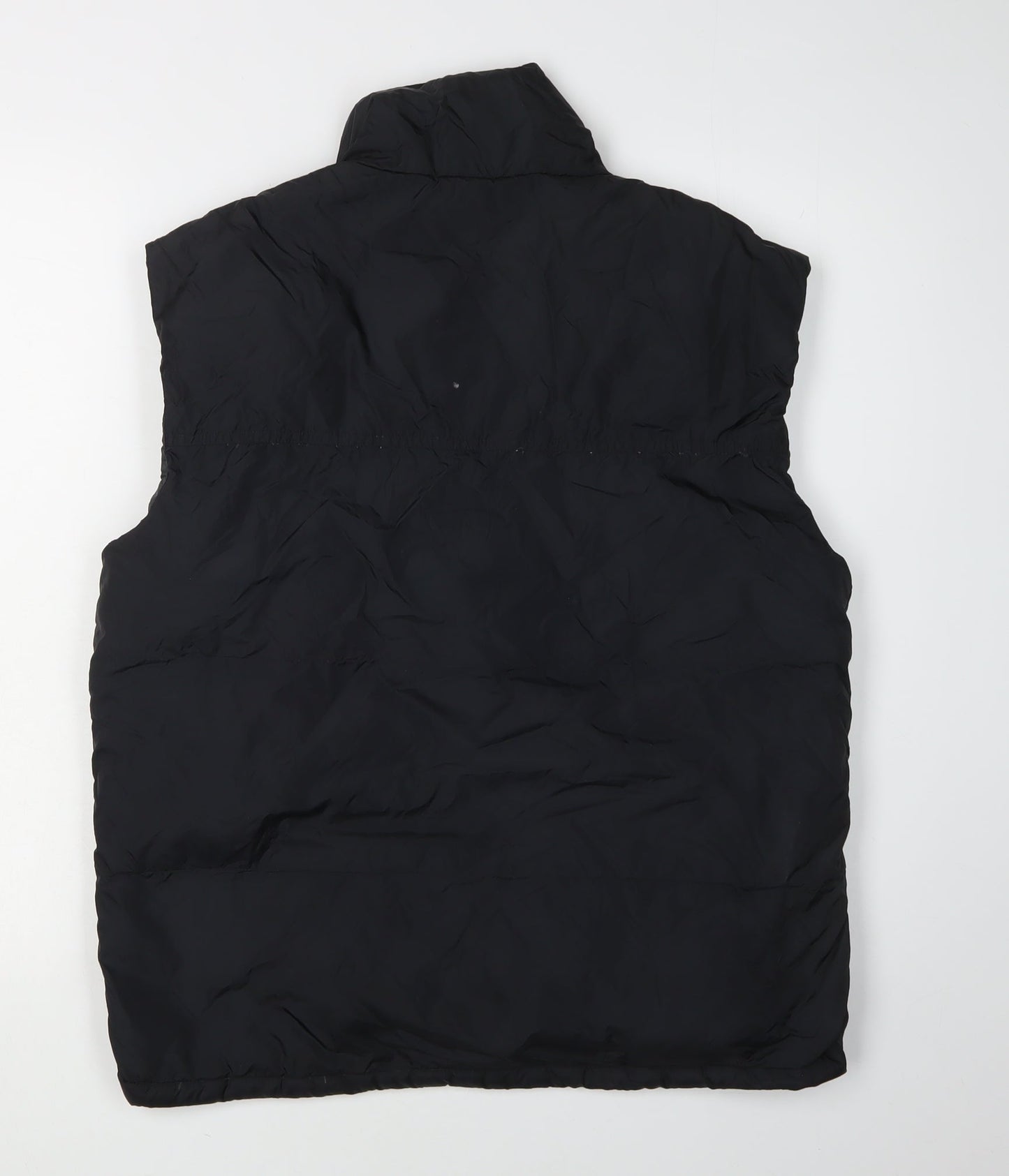 American Eagle Men's Black Puffer Waistcoat S