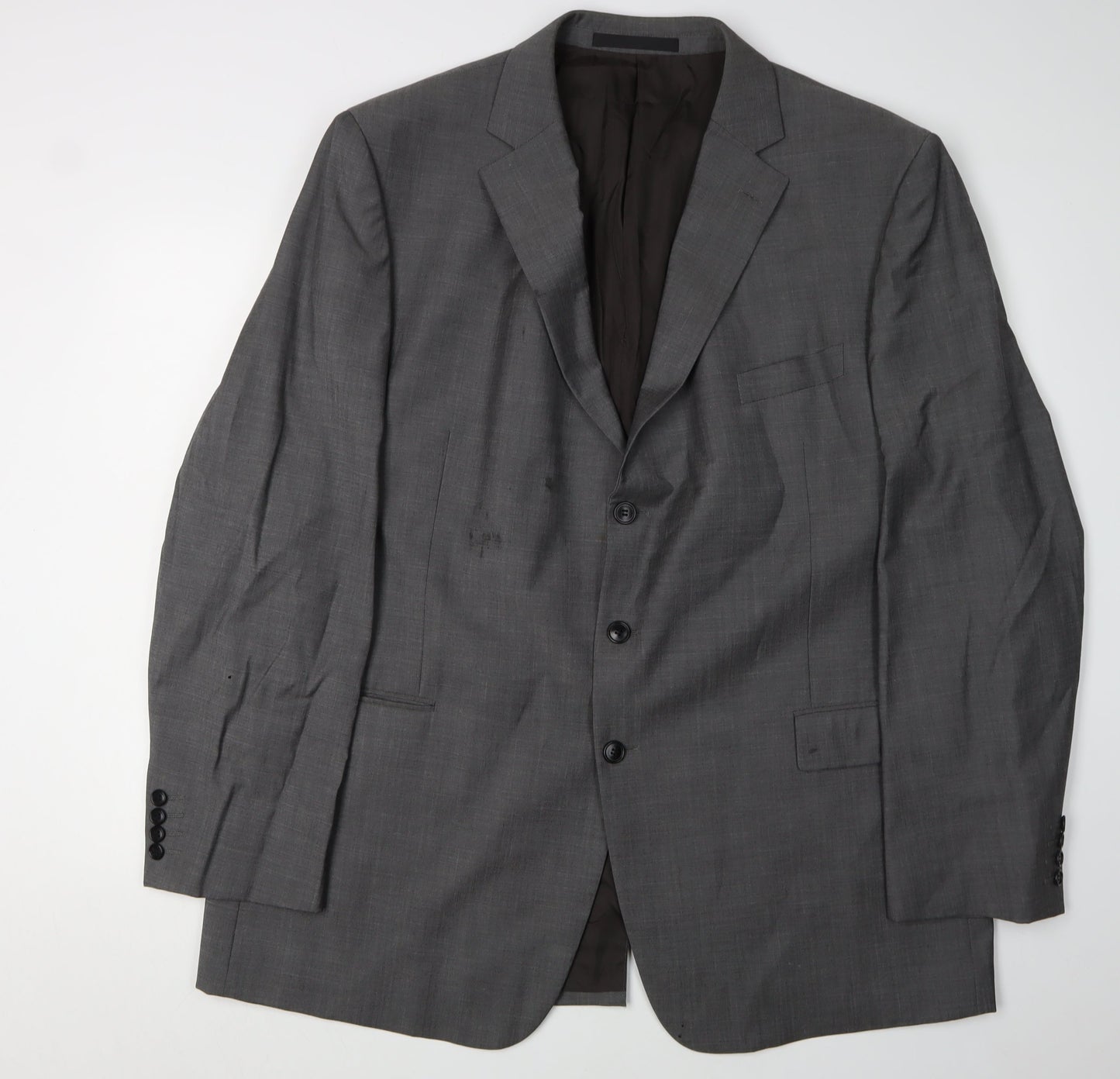 Mens UK Size 48 Marks and Spencer Regular Grey Suit Jacket
