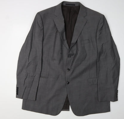 Mens UK Size 48 Marks and Spencer Regular Grey Suit Jacket