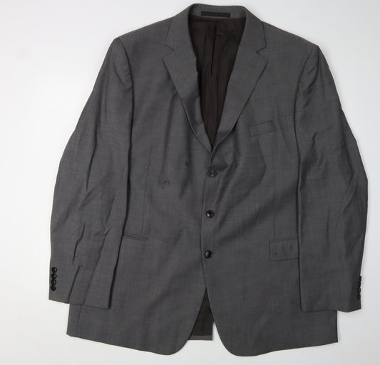 Mens UK Size 48 Marks and Spencer Regular Grey Suit Jacket