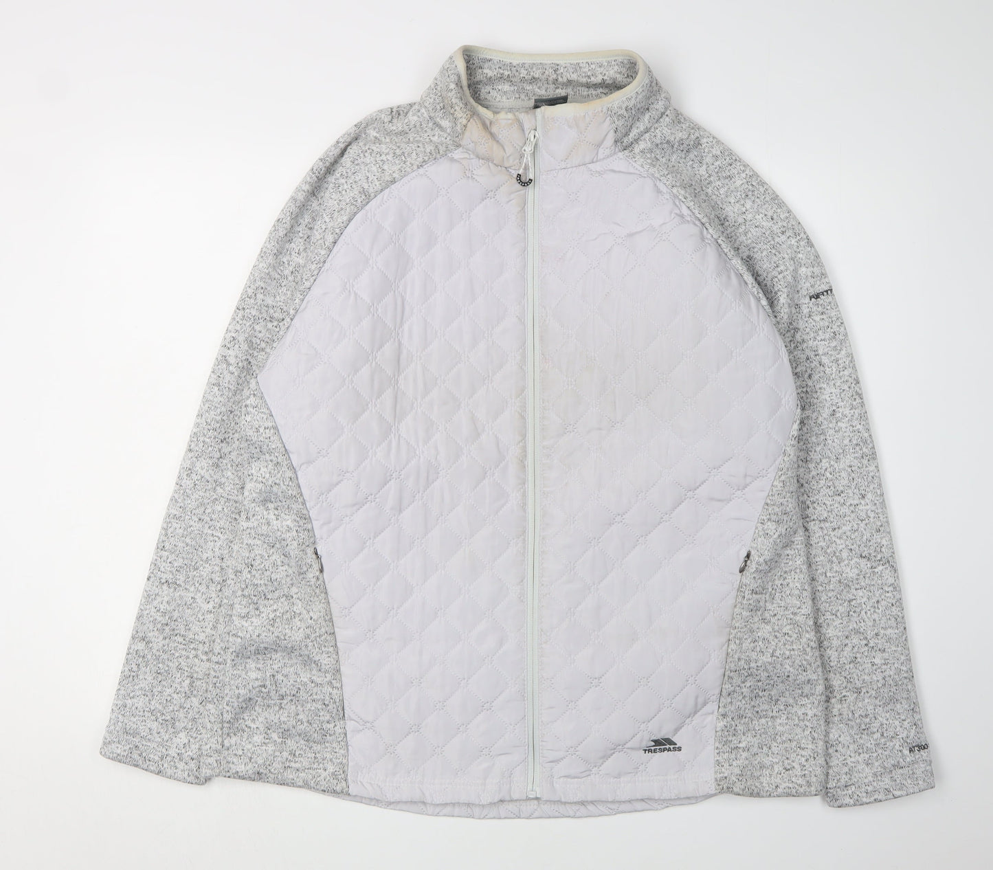 Womens UK Size 3XL Trespass Grey Quilted Coat