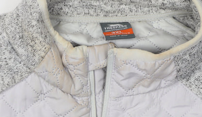 Womens UK Size 3XL Trespass Grey Quilted Coat