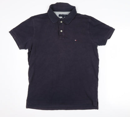 Mens UK Size L Tommy Hilfiger Cotton Polo Shirt