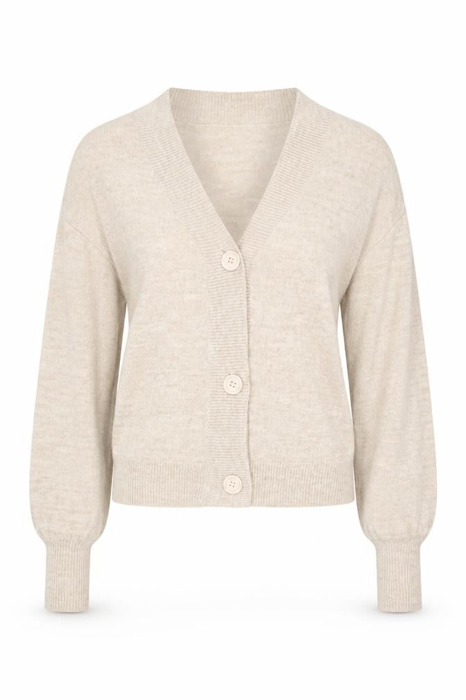 Womens UK Size 8 ASOS DESIGN Beige Cardigan Jumper