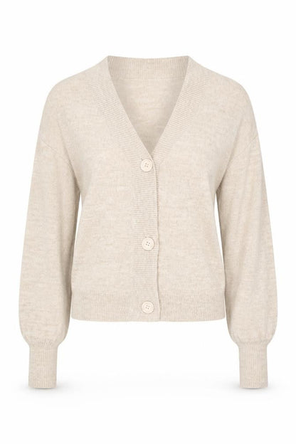 Womens UK Size 8 ASOS DESIGN Beige Cardigan Jumper