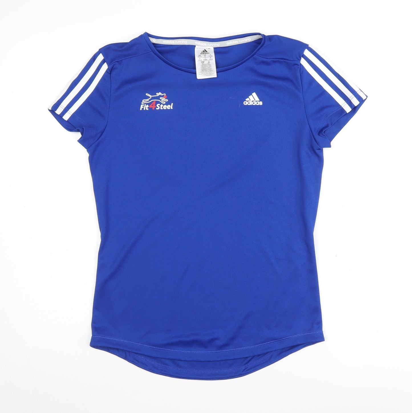 Adidas Women's Blue Running T-Shirt Size 10