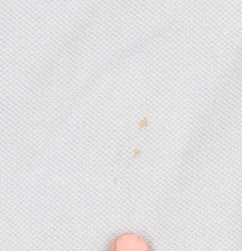 Reebok Men's Blue Polo Shirt M Collared Logo Short Sleeve