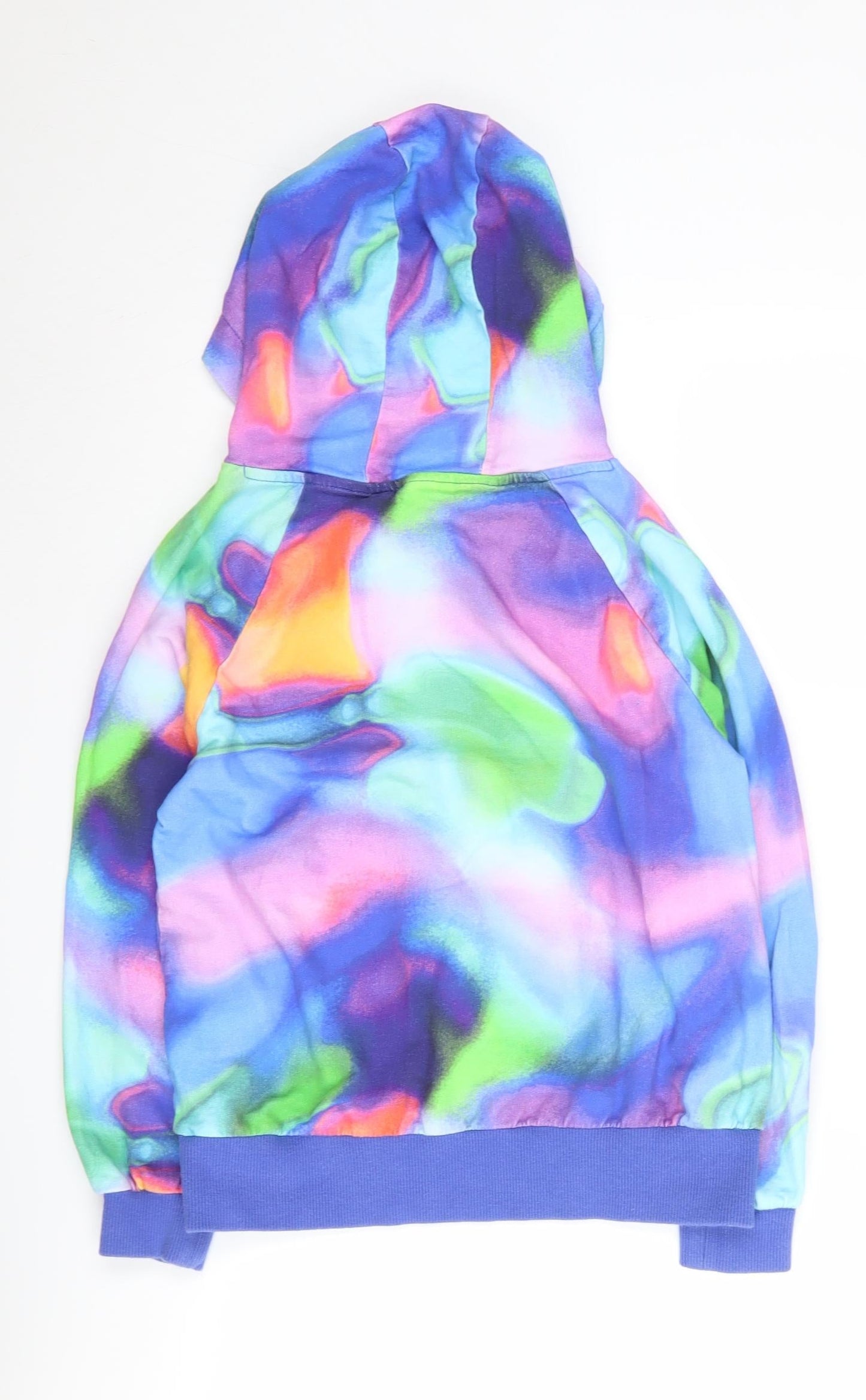 Next Girls Multicoloured Cotton Pullover Hoodie, 12 Years