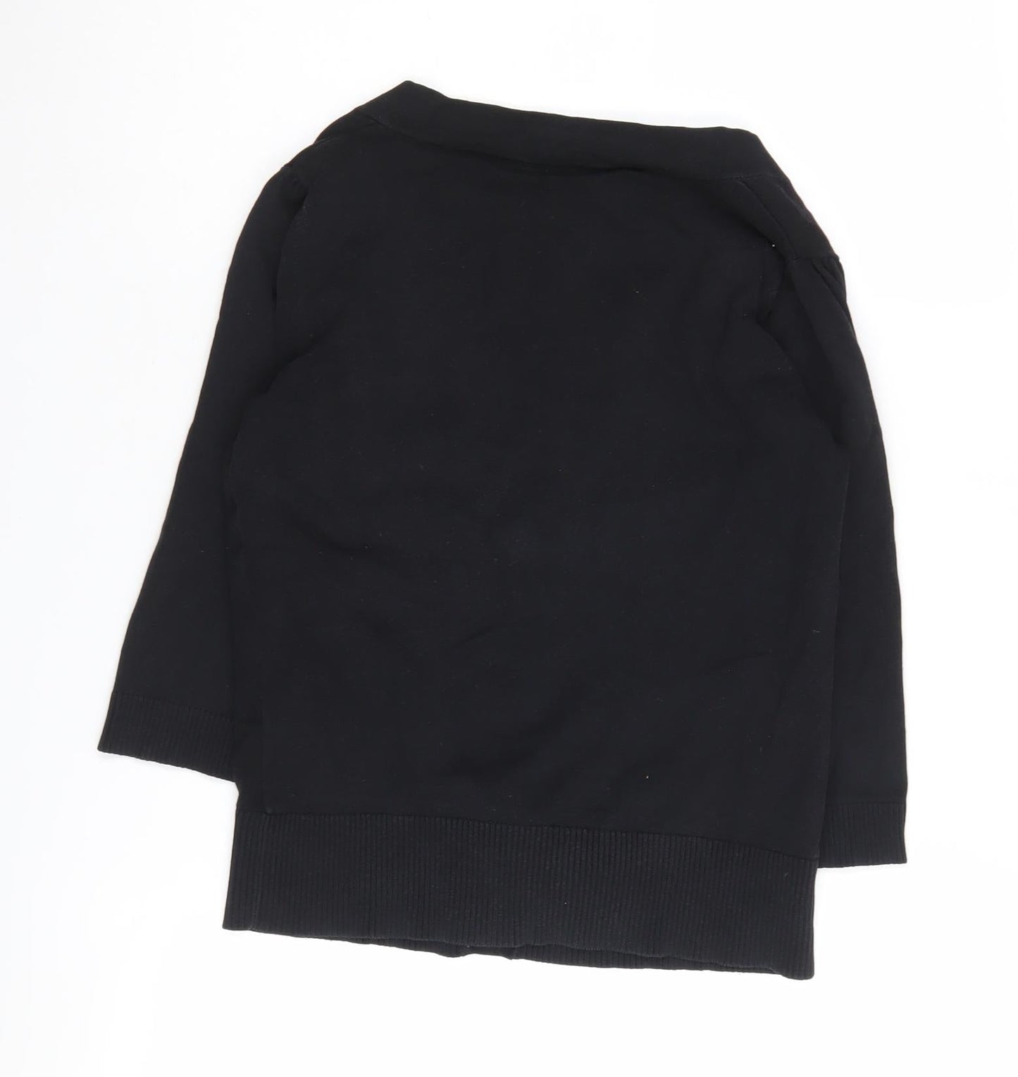 Womens UK Size 8 Monsoon Black Cardigan Jumper
