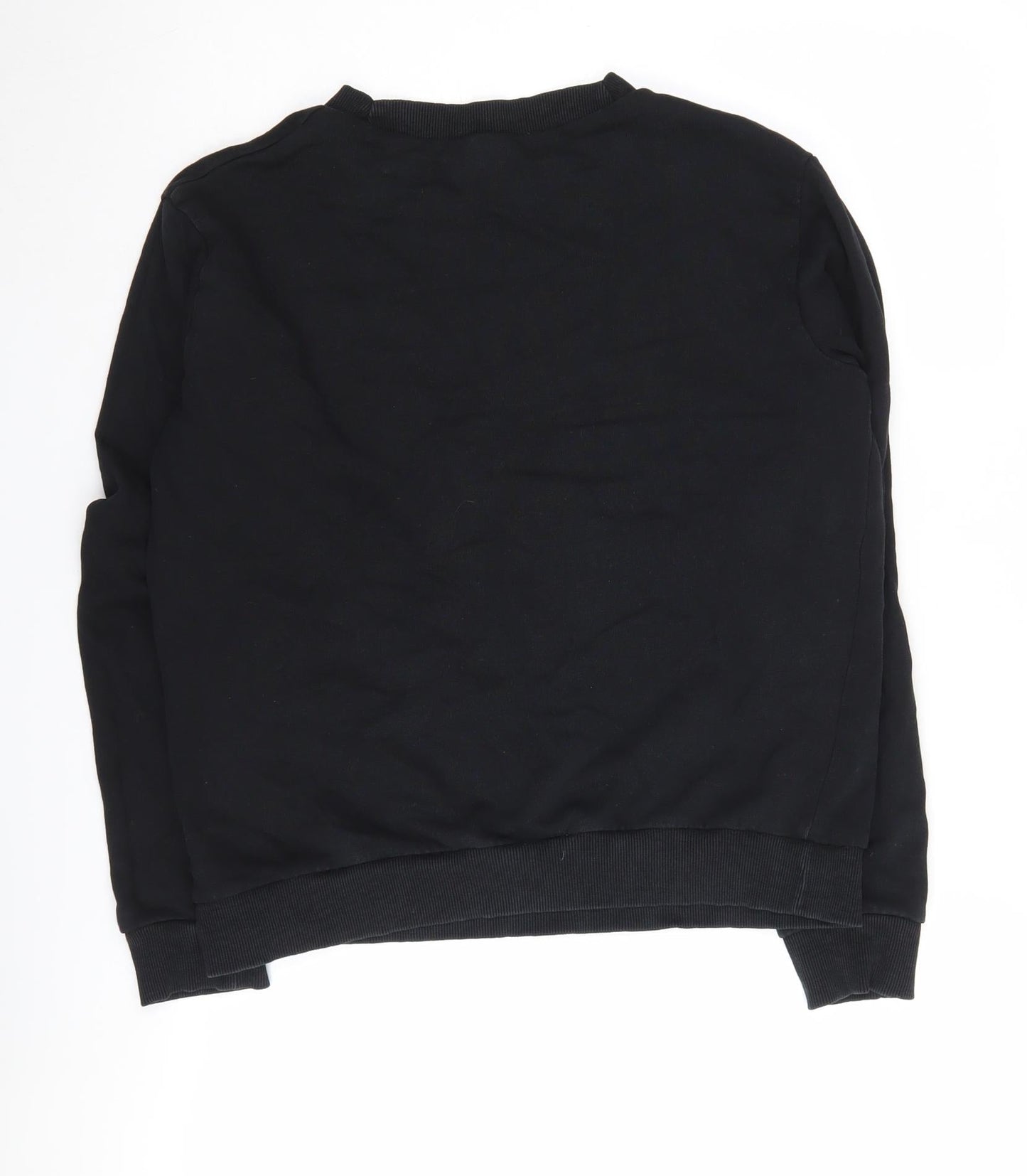 Womens UK Size 8 ASOS DESIGN Black Pullover Sweatshirt