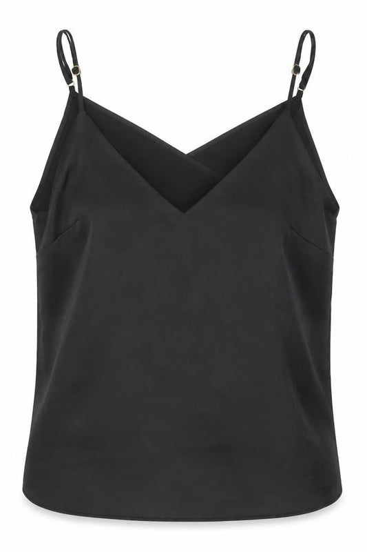 Womens UK Size 12 ASOS DESIGN Black Camisole Tank