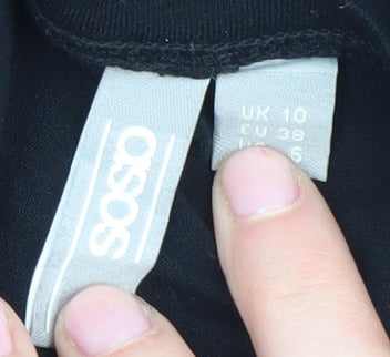 Womens UK Size 10 ASOS Black  Tank