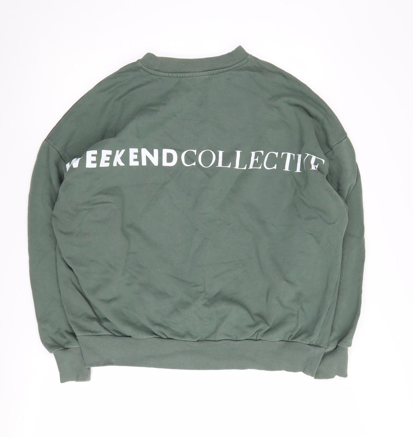 Womens UK Size 8 ASOS DESIGN Green Pullover Sweatshirt