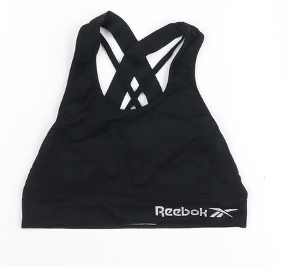 Reebok Women's Black Racerback Tank Top - Size S