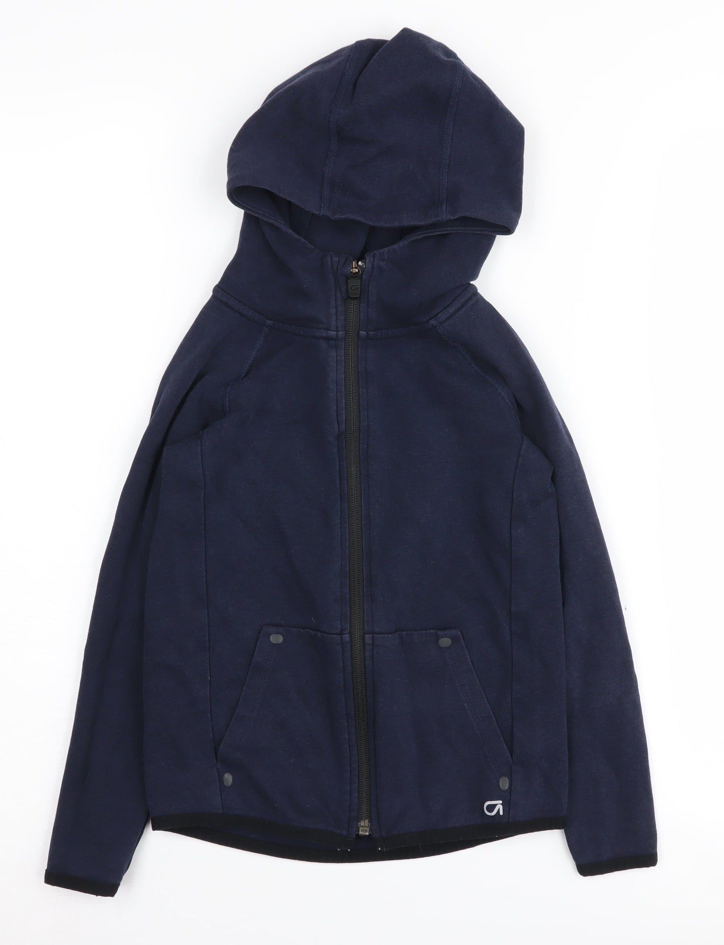 Gap Girls Blue Full Zip Hoodie Size 5 Years