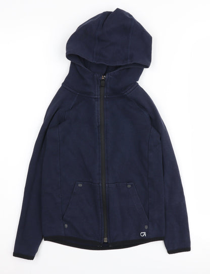 Gap Girls Blue Full Zip Hoodie Size 5 Years