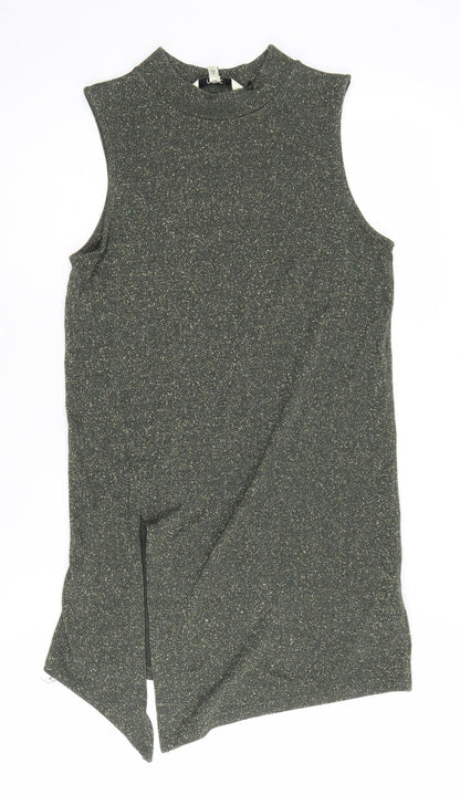 Womens UK Size 6 NEXT Green Basic Tank