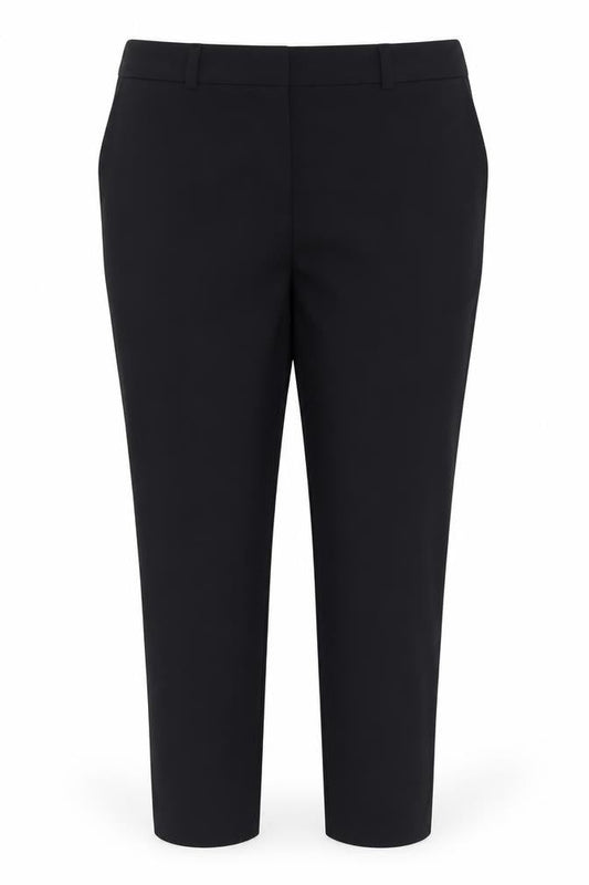 Womens UK Size 12 Red Herring Regular Fit Business Casual Black Trousers