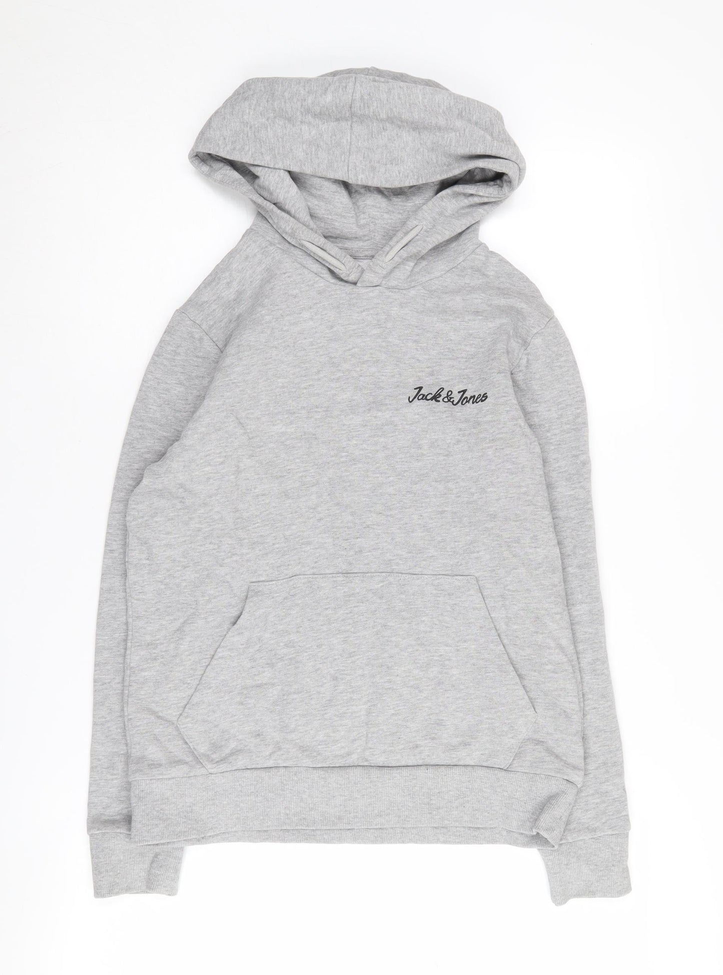 Jack & Jones Boys Grey Pullover Hoodie 14 Years