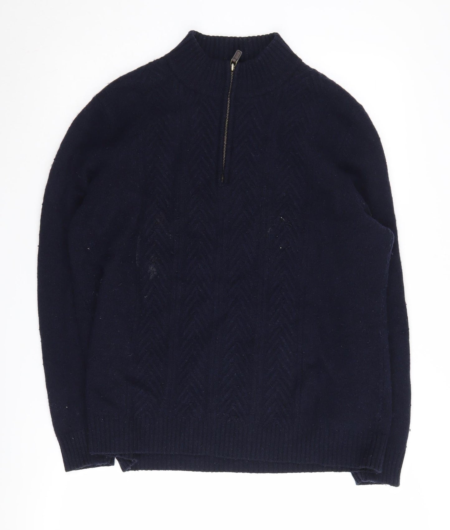 Hammond & Co. Men's XL Black Full Zip Jumper