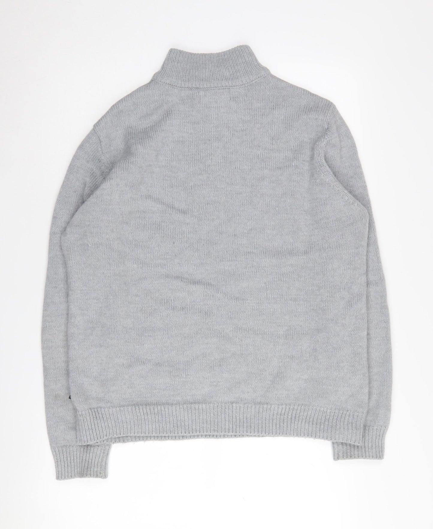 Womens UK Size L French Connection Grey Full Zip Jumper