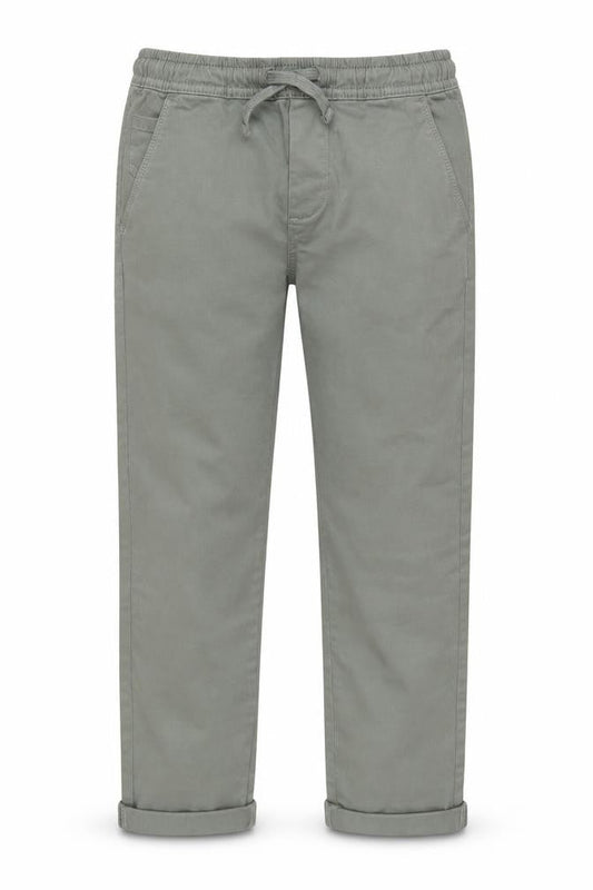 MNG Boys Green Jogger Trousers 10 Years Casual Elastic Waist