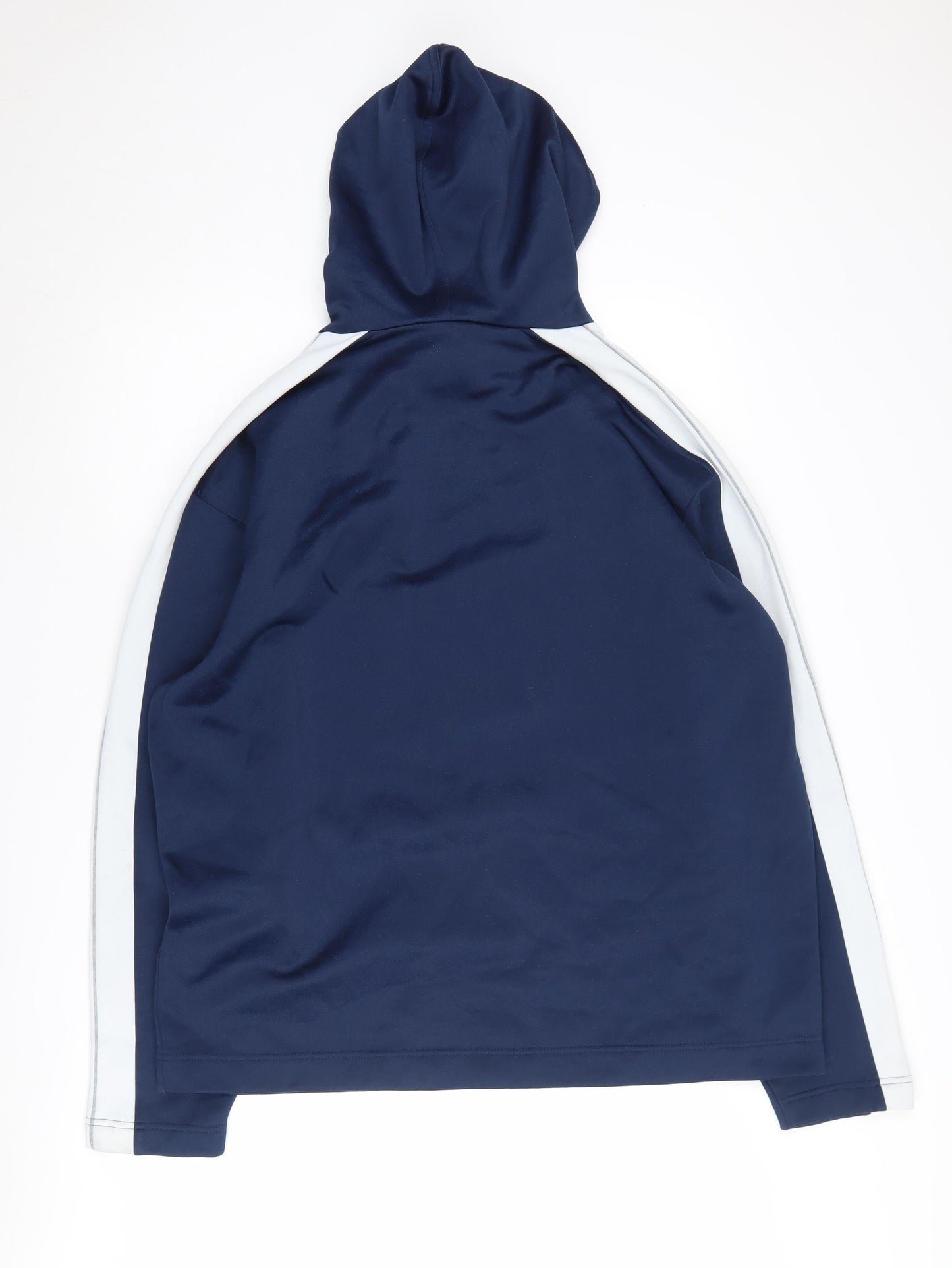 Mens UK Size L PUMA Blue Pullover Hoodie
