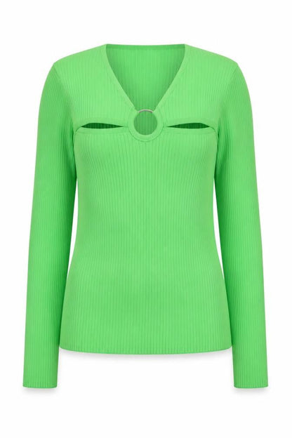 Womens UK Size L Only Green Pullover Jumper