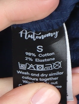 Autonomy Women's Blue Jogger Trousers - Size S