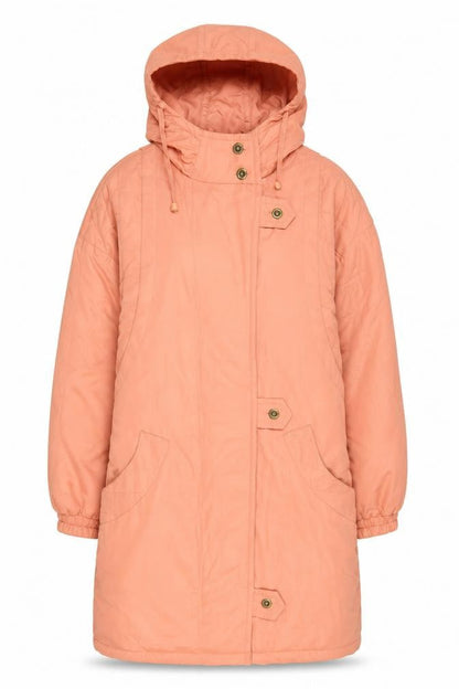 Womens UK Size 10 Classic Woman Pink Parka Coat