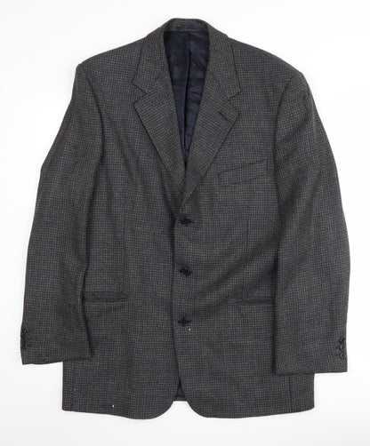 Mens UK Size 50 Jaeger Regular Grey Suit Jacket