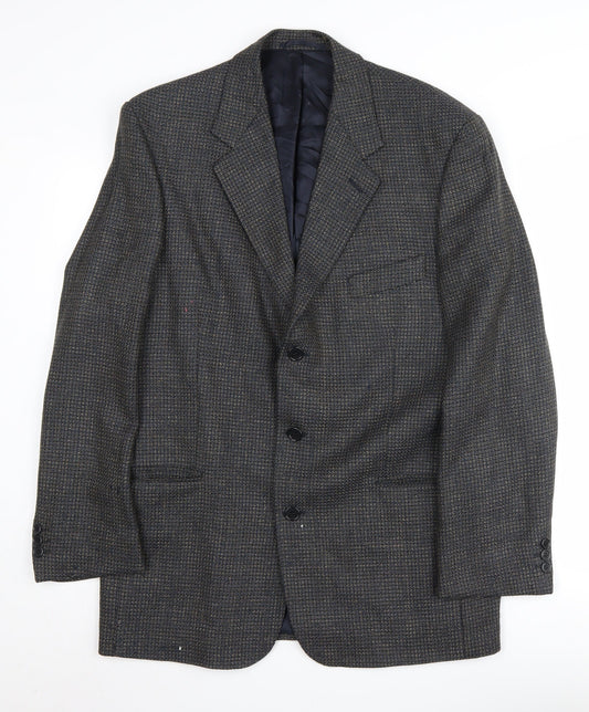 Mens UK Size 50 Jaeger Regular Grey Suit Jacket