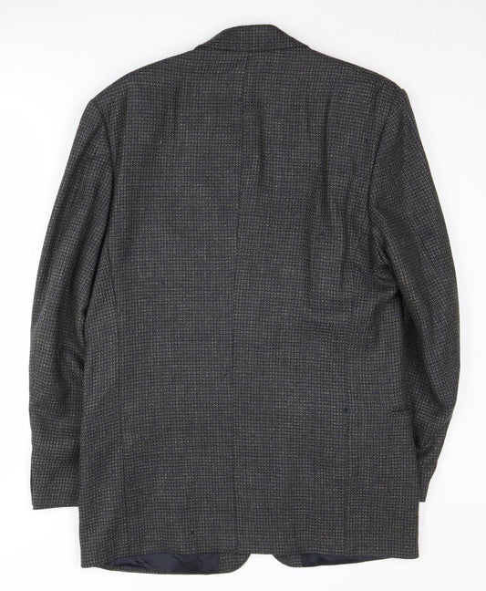 Mens UK Size 50 Jaeger Regular Grey Suit Jacket